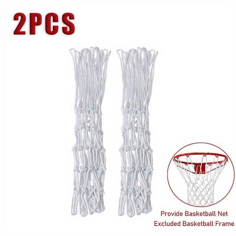 Basketball Net with Loops, Heavy Duty Replacement Basketball Net with 12 Loops, Detachable Basketball Rack Net for Indoor & Outdoor, No Basketball Frame