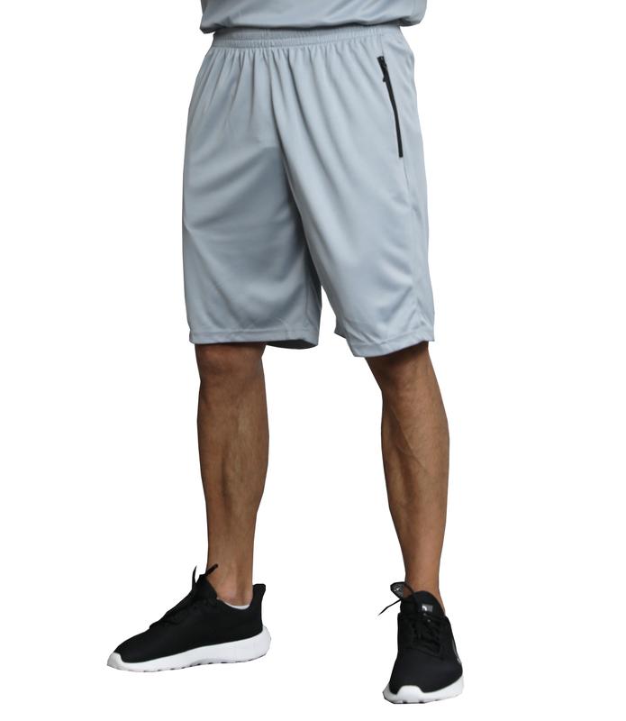 RPOVIG 5-Pack Men's Workout Shorts Sets 5 Pack with Zippered Pockets Basketball Gym Activewear Athletic Mesh Shorts