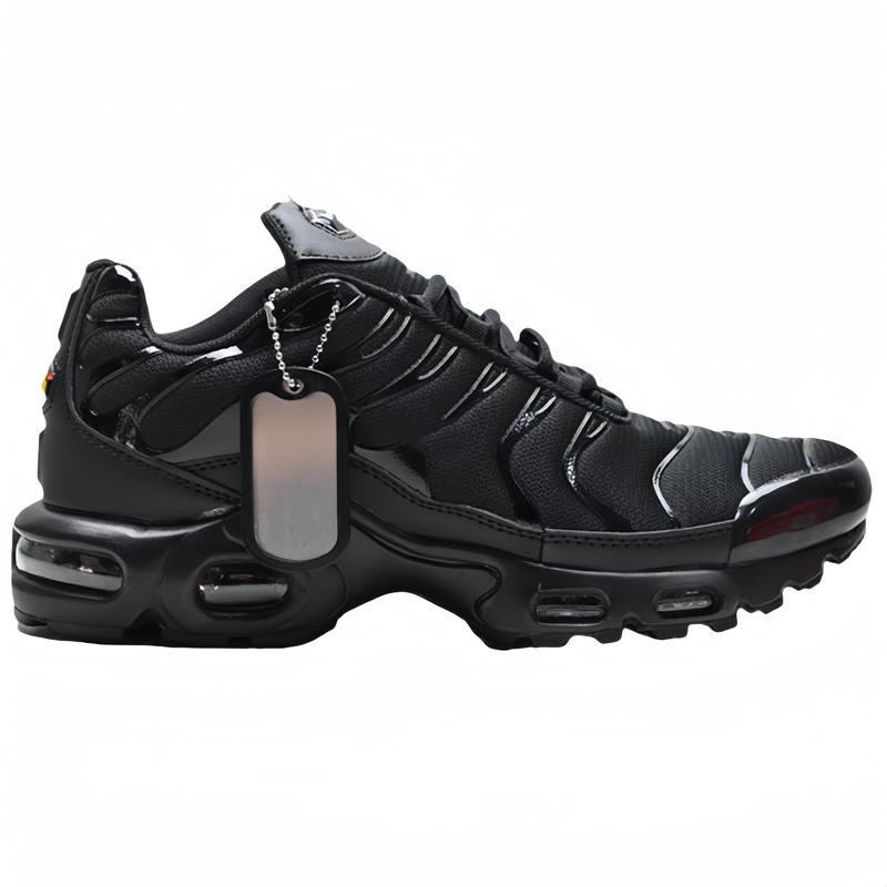 Hot Sale Air Max plus Casual and Lightweight Air Cushion Shock-Absorbing Fabric Retro Sports Running Shoes