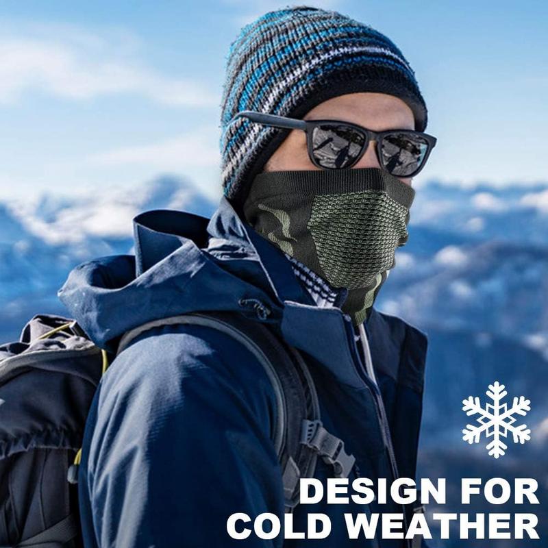 Winter Neck Warmer Gaiter Windproof Face Mask Balaclava Bandana for Men Women Ski Snowboard