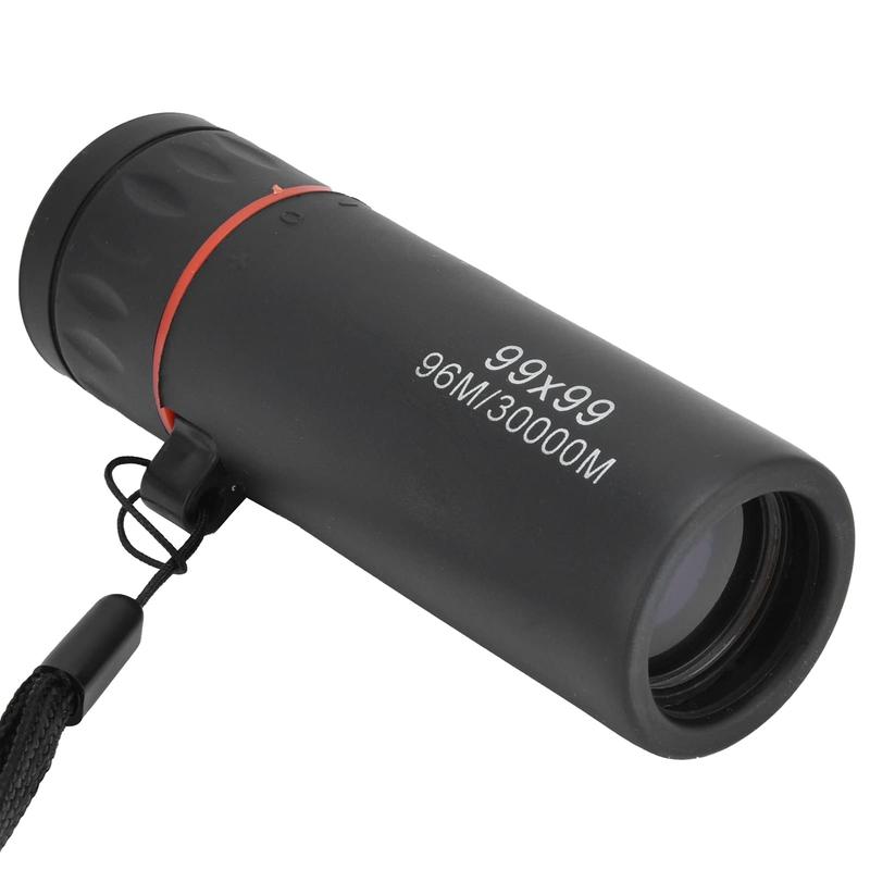 Portable Handheld Telescope, 99x99 Mini Monocular Telescope, Low‑Light Zoom Night Vision Clear Telescope for Adults Hiking, Travelling, Camping, Travelling Scenery