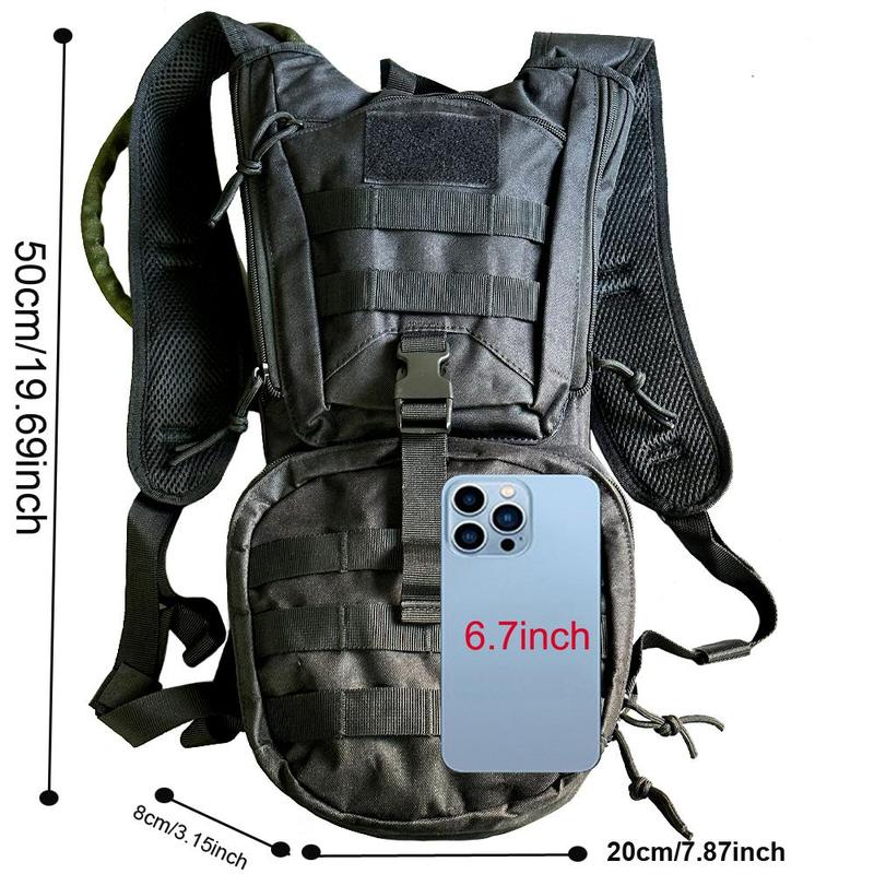 3l Water Bag,  Outdoor Water Bag with Storage Bag, Durable Leak Proof Water Backpack for Hiking, Cycling, Running, Climbing