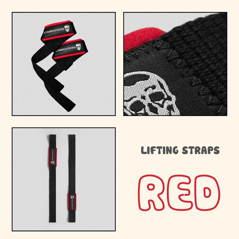 Lifting Straps | Premium Padded Weightlifting Straps