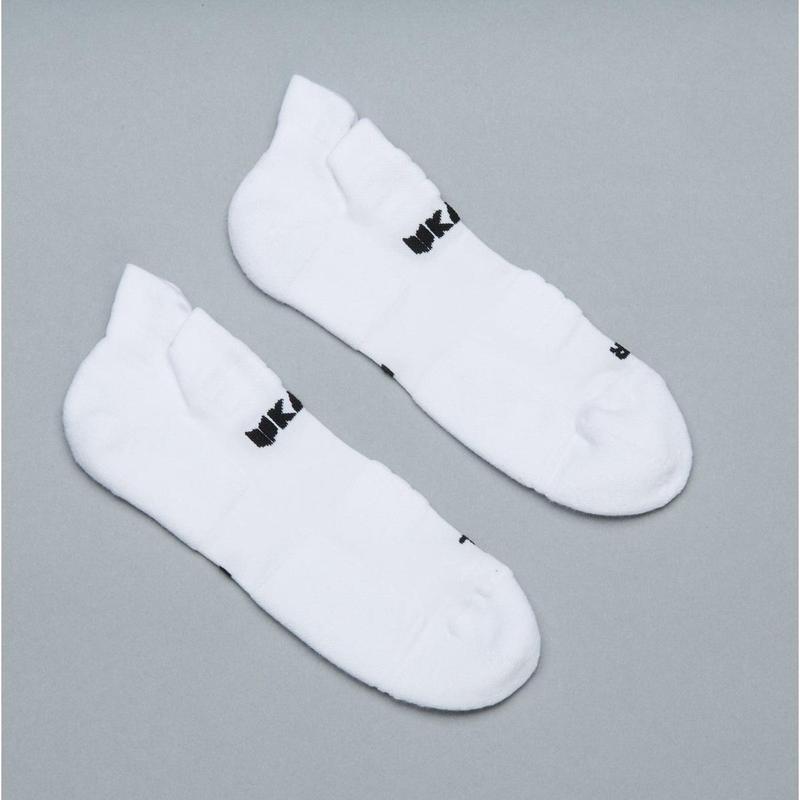 Structured Ankle Socks - White