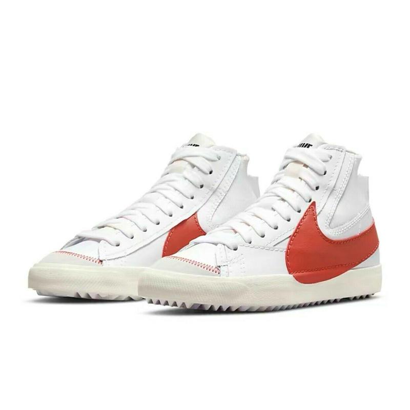 Men's Nike Blazer Mid '77 Jumbo White Mantra Orange-Sail (DH7690 100)