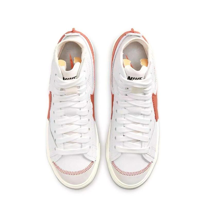 Men's Nike Blazer Mid '77 Jumbo White Mantra Orange-Sail (DH7690 100)