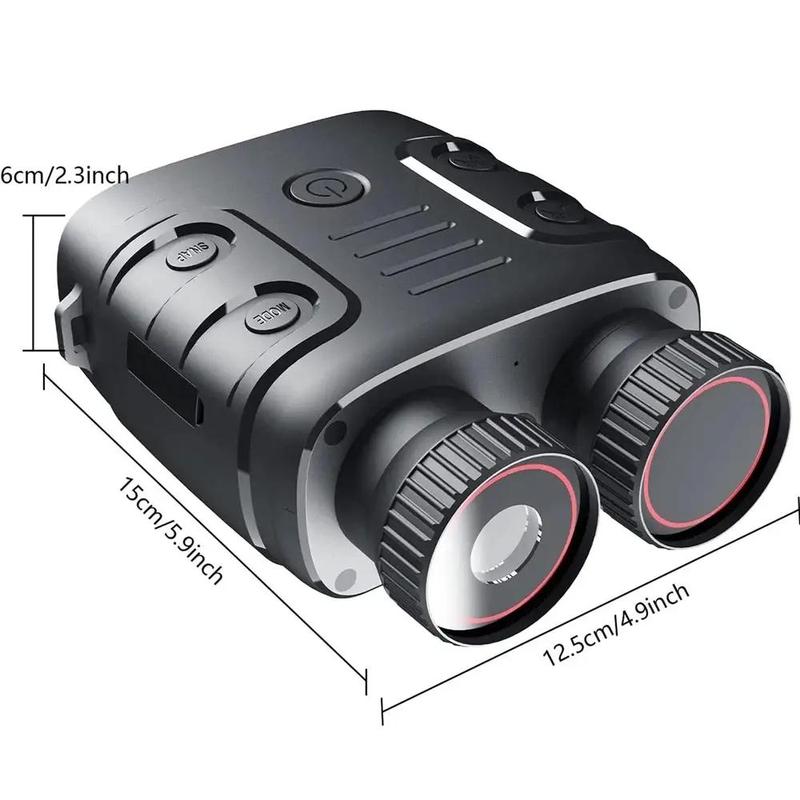 5x Digital Night Vision Binoculars, Outdoor 4K HD Night Vision Zoomable Binoculars, Binoculars with Battery, Perfect Birthday Gift