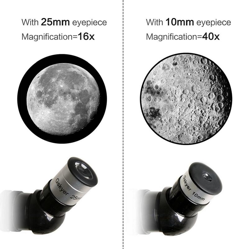 Gskyer Telescope   70mm Aperture 400mm AZ Mount Astronomical Refracting Telescope for  Beginners telescope 5000x zoom g skyer kids telescope gskyer70400