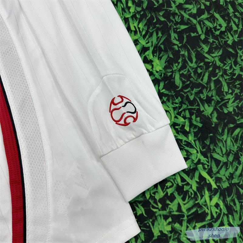 AC Milan 06-07 UEFA Champions League final version of Kaka long short-sleeved jersey Inzaghi team uniforms retro suit soccer uniforms