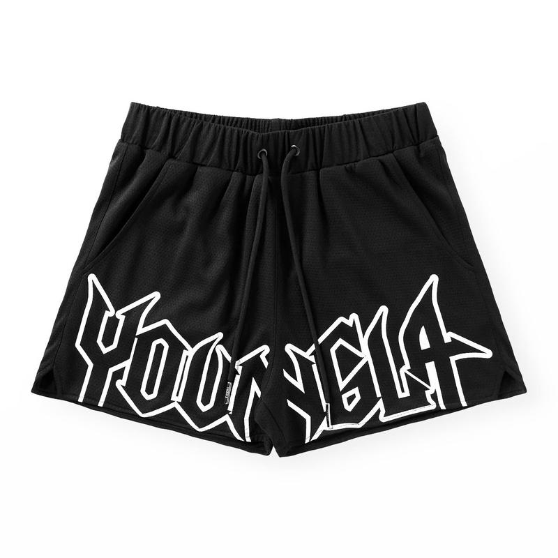 Youngla Summer Sports Fitness Shorts - Quick Drying & Breathable Basketball Training Shorts