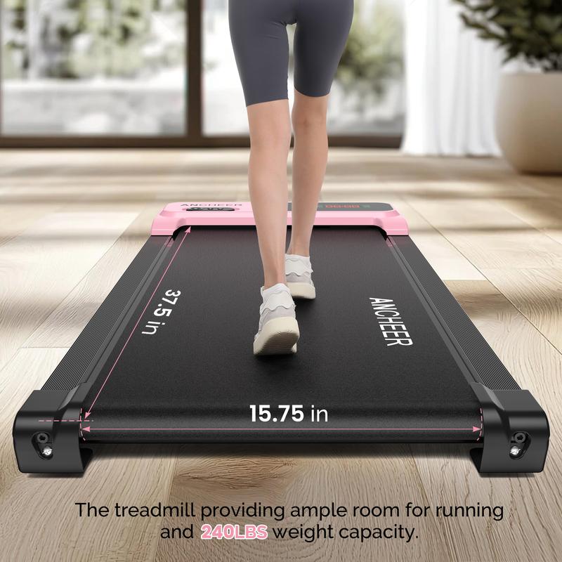  Ancheer-6000 five-color young fashion under the table walking mat treadmill, portable home  with LED display and remote control