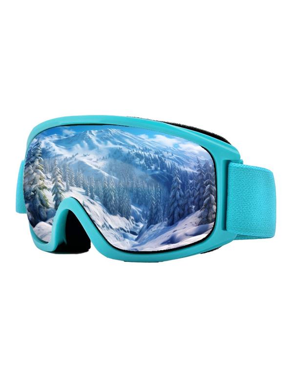 Anti-fog OTG Ski Goggles, UV Protection Over Glasses Ski Snowboard Goggles for Men, Women & Youth, Sports Eyewear for Outdoor Activities