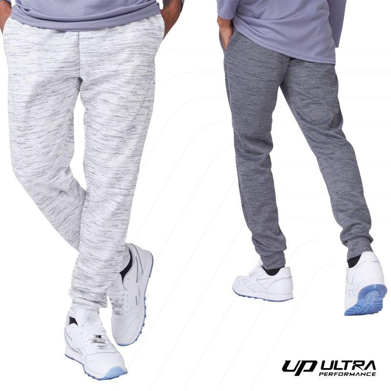 Ultra Performance 3 Pack Mens Joggers Mens Athletic Sweatpants with Pockets for Men, Small - 5X