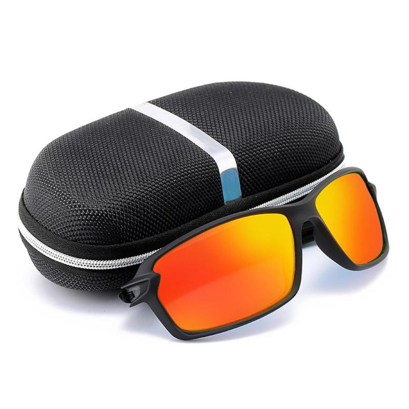 Outdoor Fishing Sunglasses, Anti-UV Fishing Sunglasses with Storage Box, Sports Sunglasses for Fishing Cycling, Fishing Accessories