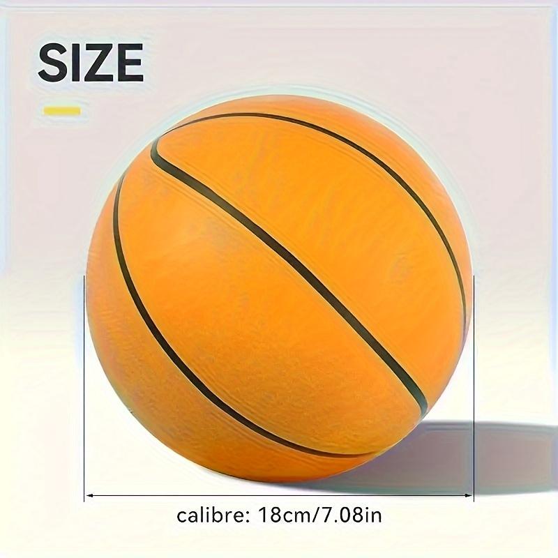 Quiet 7.09-Inch Basketball-Perfect Gift for Sports Fans, Suitable for Christmas, Thanksgiving and Halloween