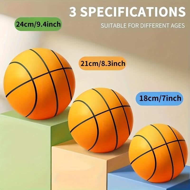 Quiet 7.09-Inch Basketball-Perfect Gift for Sports Fans, Suitable for Christmas, Thanksgiving and Halloween