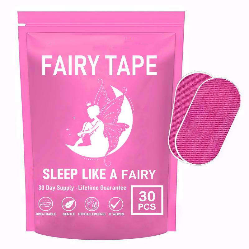 Queen Mouth Tape, for sleep one month supply, mouth tape, pink, gentle, adhesion, 30 Strips, sports accessories,