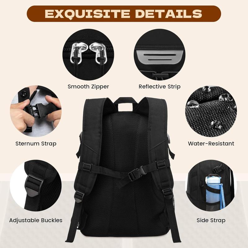 Basketball Backpack with Shoe Compartment Large Basketball Bag with Ball Holder for Men Women Gym Backpack fit Volleyball Football for  Travel Gym