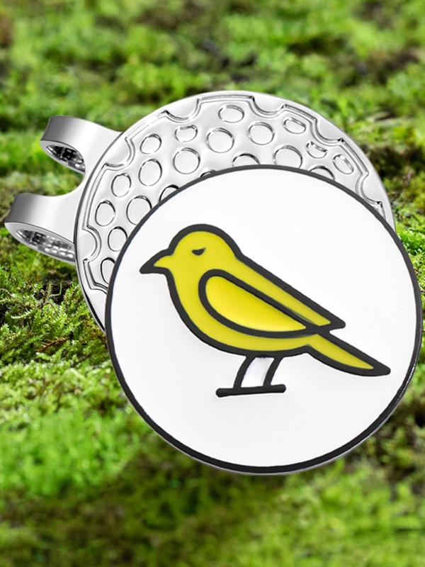 Cute Bird Design Golf Hat Clip, Creative Animal Design Golf Hat Clip, Fashion Accessories for Men & Women