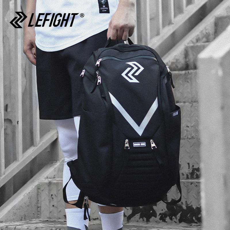 Lefight Professional Basketball Backpack Waterproof Fabric Dry And Wet Separation Compartment Large Capacity Basketball Training Bag