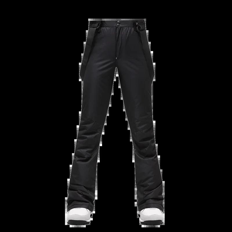 Ski Pants Women Thicken Windproof Waterproof Winter Snow Pants Outdoor Sports Snowboarding Warm Breathable Overalls