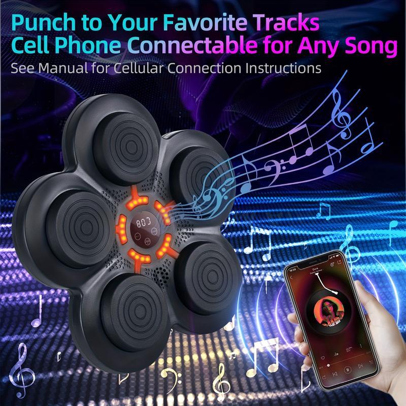 USB Operated Music Boxing Target, Home and Gym Smart BT-compatible Music Boxing Machine, Wall Target for Boxing Training, Summer Gift, Togi Boxing Machine, Summer Back To School Gift