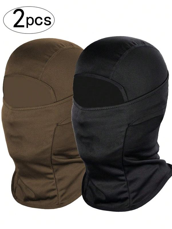 2Pcs Face Mask For Men Women, UV Protector Balaclava Face Mask, Shiesty Mask UV Protector Lightweight For Motorcycle Snowboard