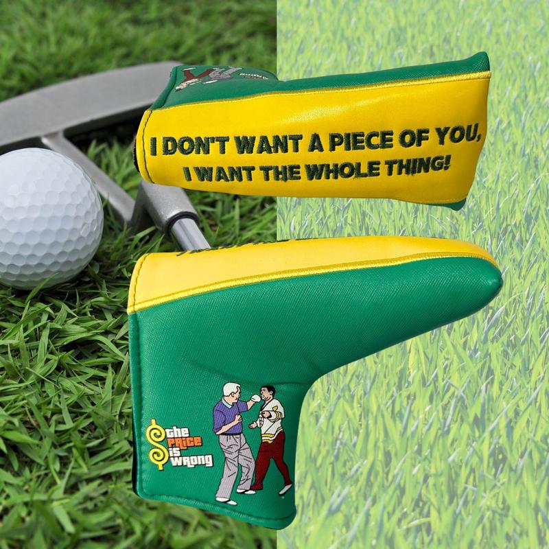 Funny Cartoon Pattern Golf Putter Headcover, Durable Golf Putter Headcover, Golf Accessories for Golfers, Fits Most Of Blade Putters, Golf Accessories 2024, Christmas Gift