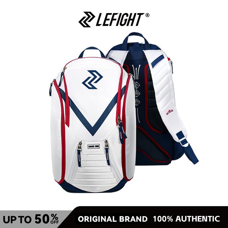 Lefight Professional Basketball Backpack Waterproof Fabric Dry And Wet Separation Compartment Large Capacity Basketball Training Bag