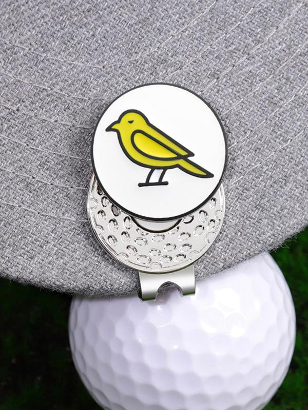 Cute Bird Design Golf Hat Clip, Creative Animal Design Golf Hat Clip, Fashion Accessories for Men & Women