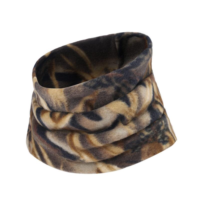 Winter Camouflage Fleece Neck Warmer Gaiter Unisex Cold Weather Outdoor Sports