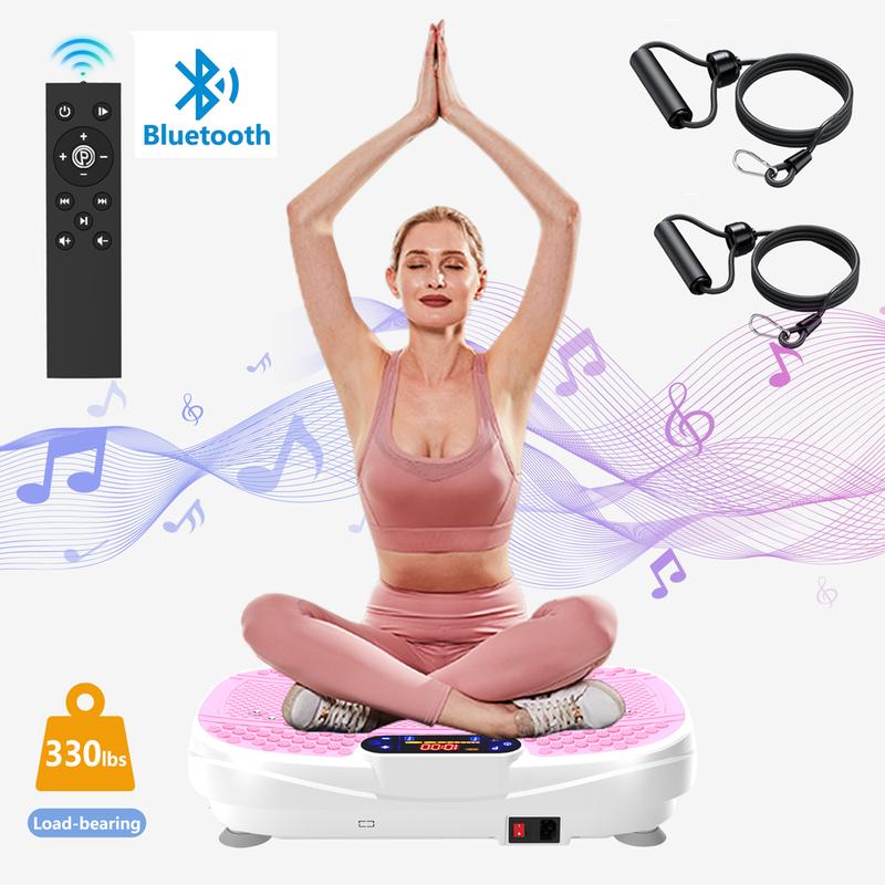 330lbs Vibration Machine for Exercise - Full Body Workout Vibration Trainers Fitness Platform Shaker Vibrate Stand Board for Sport Gym