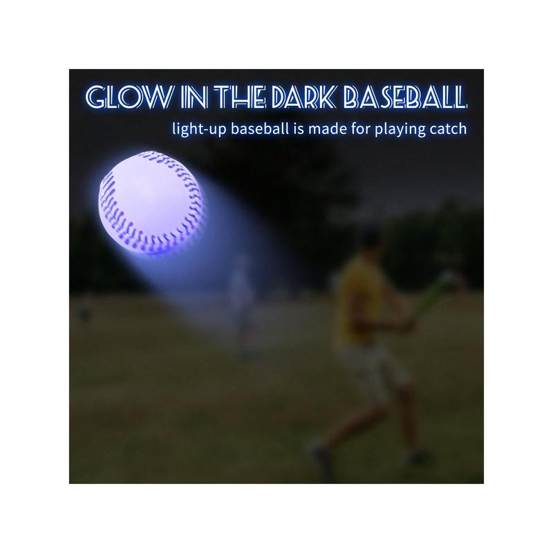 Light Up Baseball, Glow In The Dark Baseball, Perfect Baseball Gifts For Boys, Girls, Adults, And Baseball Fans, Official Baseball Size And Weight