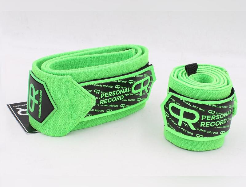 Personal Record Heavy Duty Premium Elbow Wraps - PR903 - Neon