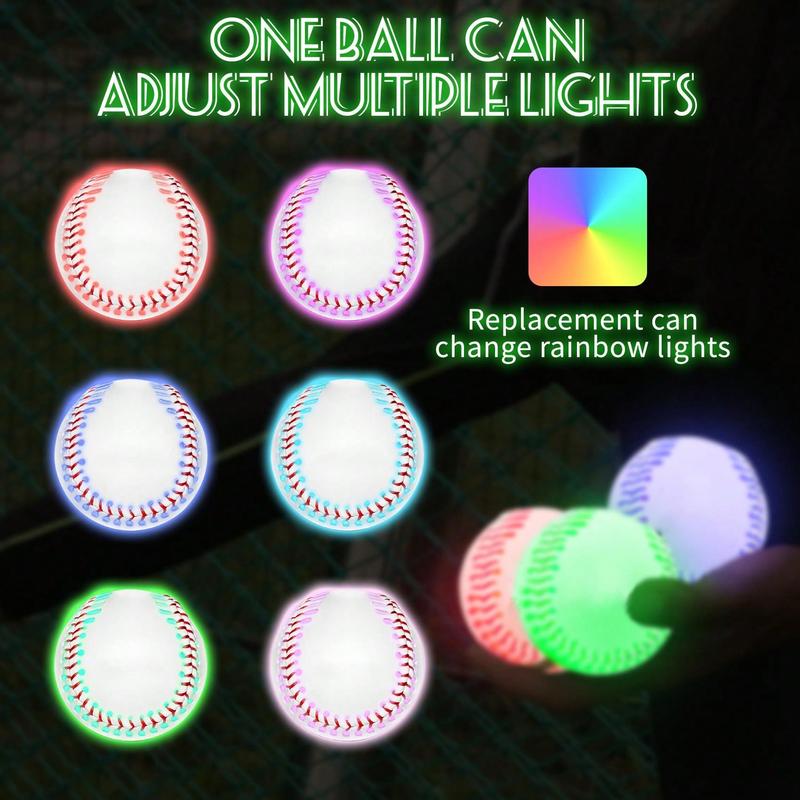 Light Up Baseball, Glow In The Dark Baseball, Perfect Baseball Gifts For Boys, Girls, Adults, And Baseball Fans, Official Baseball Size And Weight