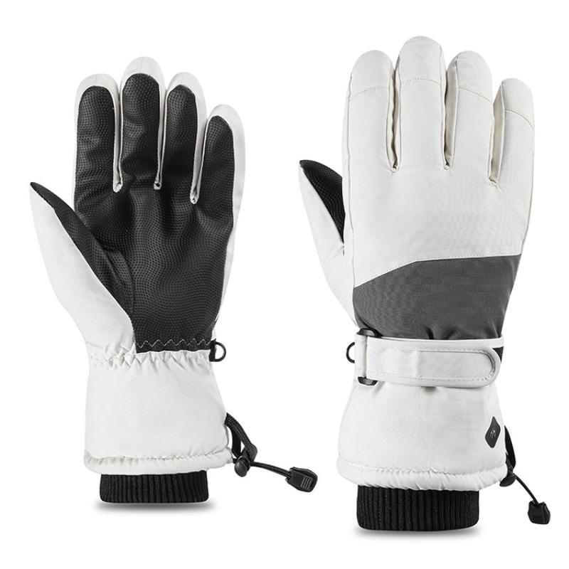 Winter Cycling Warm Gloves, Comfortable Anti-slip Windproof Ski Gloves, Sports Gloves for Men & Women, Outdoor Sports Accessories