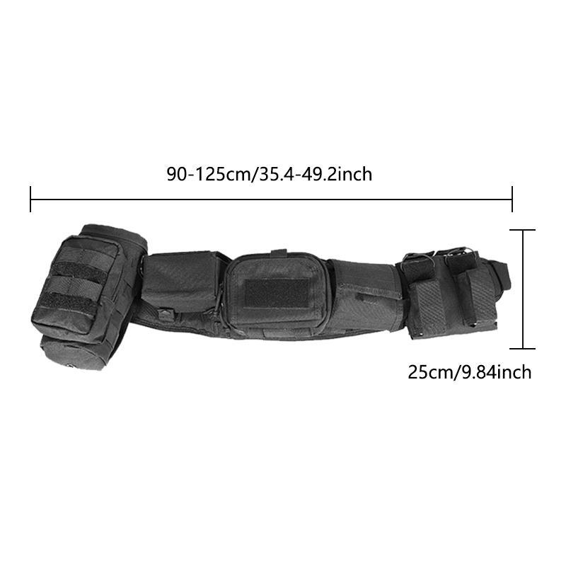 Tactical Waist Bag, 1 Count Removed and Reassembled Outdoor Work Training Bag, Multifunctional Waist Bag for Men & Women, Vest for Outdoor Activities