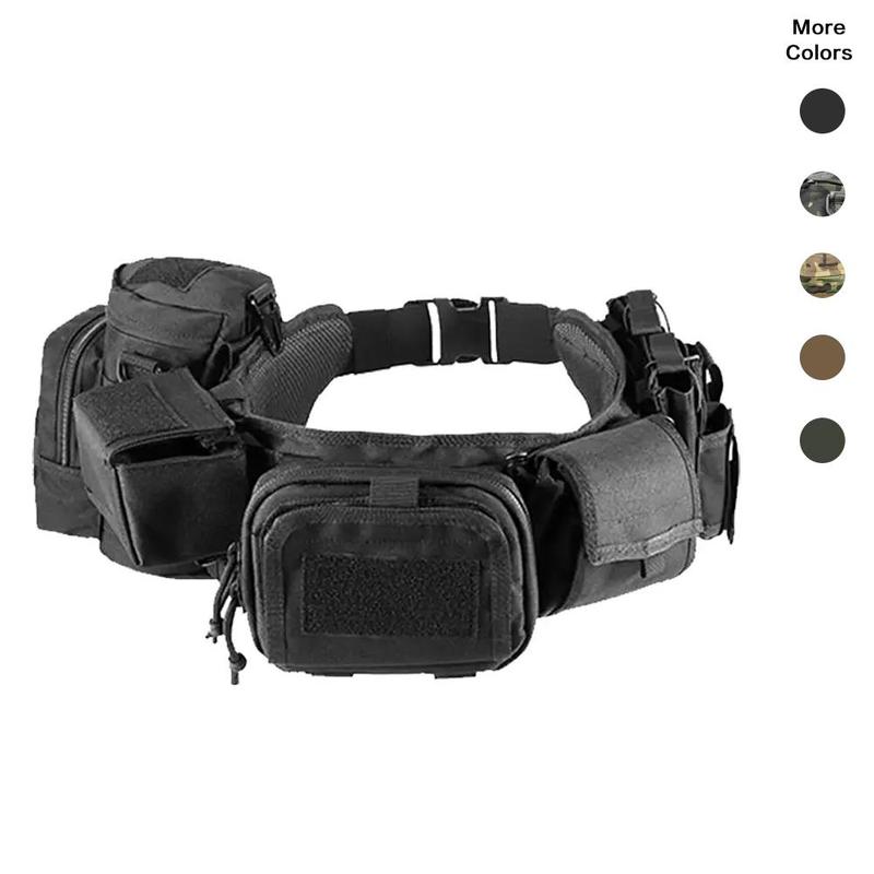 Tactical Waist Bag, 1 Count Removed and Reassembled Outdoor Work Training Bag, Multifunctional Waist Bag for Men & Women, Vest for Outdoor Activities