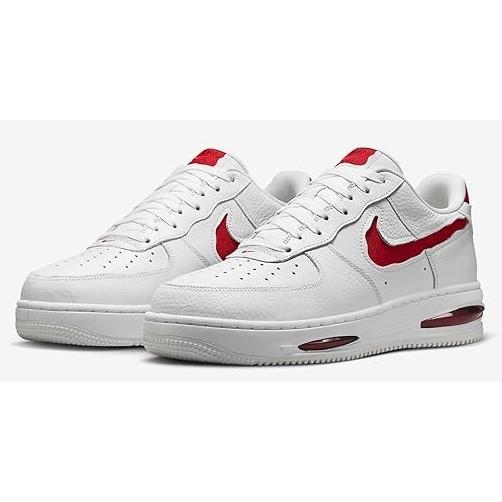 Men's Nike Air Force 1 Low EVO White University Red (HF3630 100)