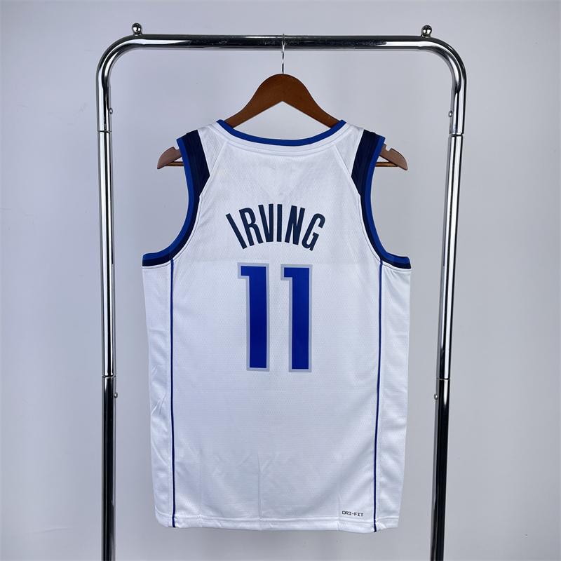 2023 season Mavericks jersey No. 11 Irving No. 2 basketball jersey Doncic No. 77 No. 31 Thompson jersey Men's training uniform basketball vest