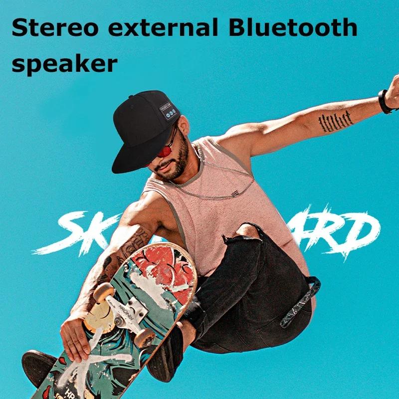 Brand new hat with bluetooth speaker bluetooth hat wireless smart speaker hat suitable for outdoor sports baseball cap sports bluetooth headset