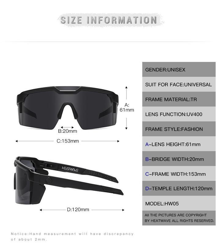 Unisex Comfortable Polarized Sports Cycling Glasses DELUXE UV400 Protection Good Quality Sunglasses with Protective Frame and case for Men and Women