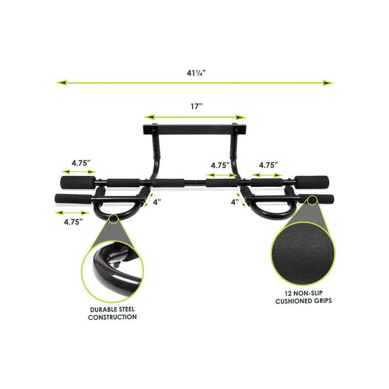 Multi-Grip Pull-Up Bar for Home Gym - Fitness Equipment