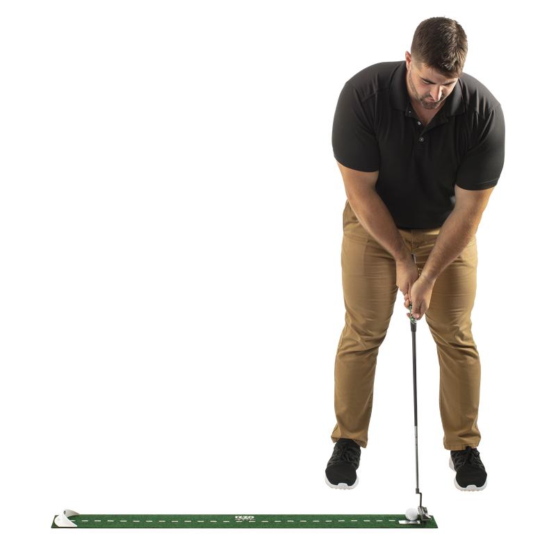 IZZZO Golf Putting Mat with Mirror - Perfect for Golfing at Home