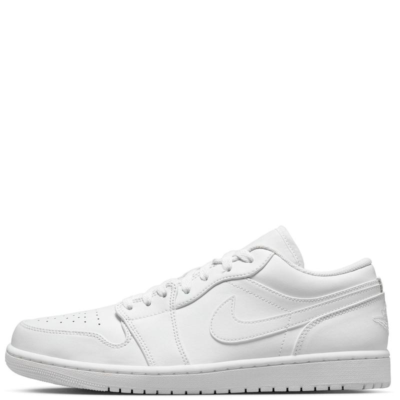 Men's Jordan 1 Low White White-White (553558 136)