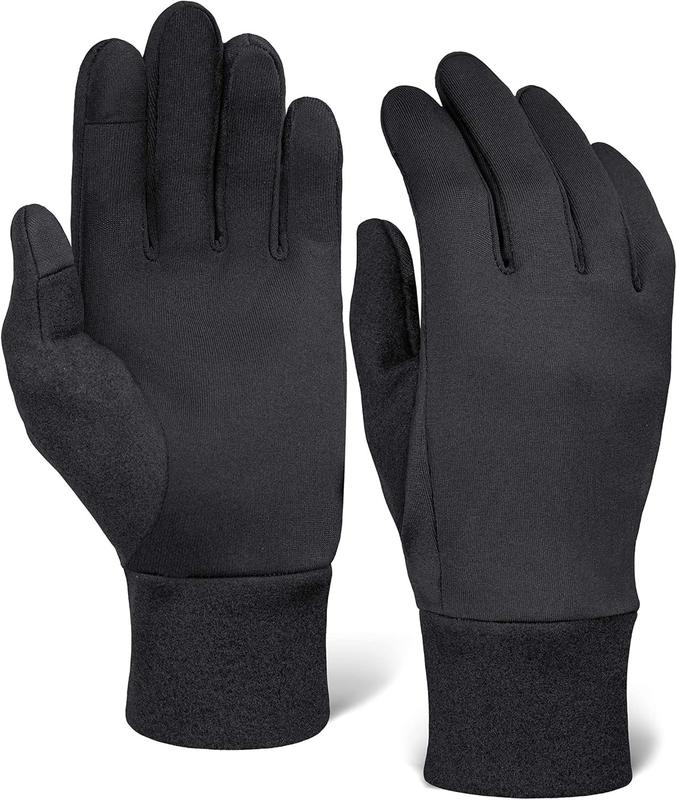 Running Glove Liners - Thermal Winter Gloves for Men & Women - Ski Glove Liners - Men's Winter Gloves for Cold Weather