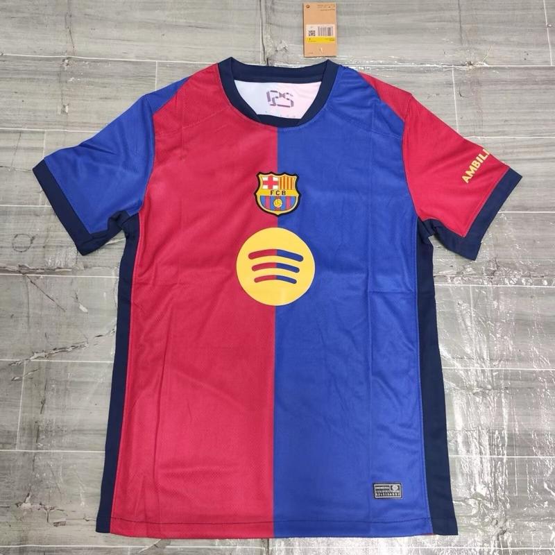 New season Barca jersey   Lewandowski   9 # Yamal   19 # 11 # 8 # 11 # 20 # 6 #21#   same quality jersey