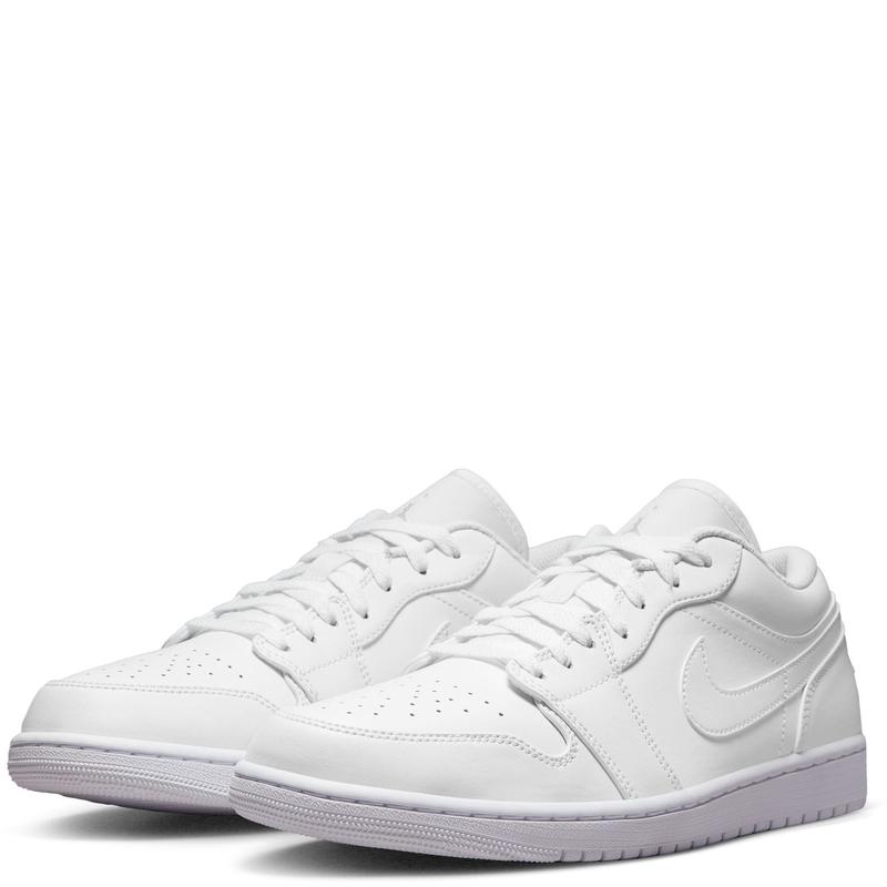 Men's Jordan 1 Low White White-White (553558 136)