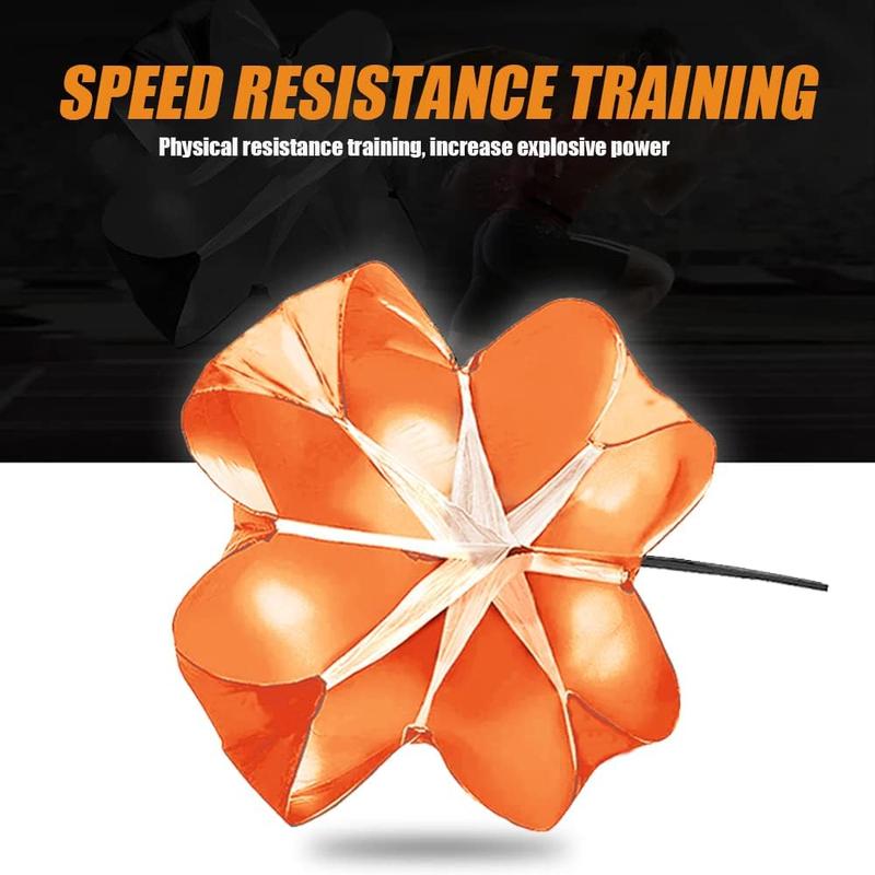 Speed Training Parachute, 1 Count Speed Resistance Parachute with Adjustable Strap, Speed Drill Training Parachute For Speed Training & Strength Training, Agility Training Equipment For Football Running, Running Essentilas