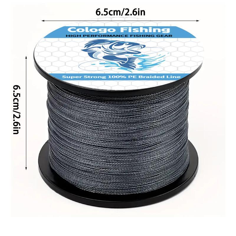 4-strand PE Braided Fishing Line, 500m 1640ft Fishing Line, Anti-abrasion Braided Line, Strong, Durable, and Long-lasting Fishing Accessories, Fishing Equipment